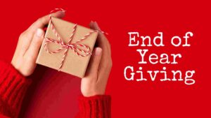 Slide End Of Year Giving